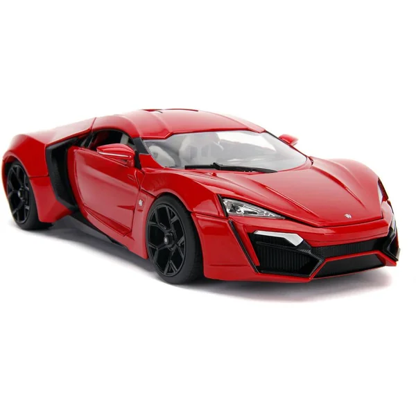 1/18 VOITURE - W MOTORS LYKAN HYPERSPORT W -DOM'S FIGURE RED FF 2012