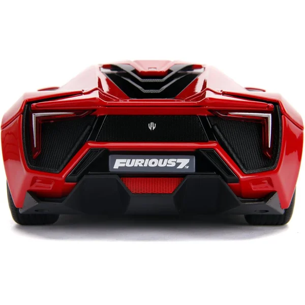1/18 VOITURE - W MOTORS LYKAN HYPERSPORT W -DOM'S FIGURE RED FF 2012