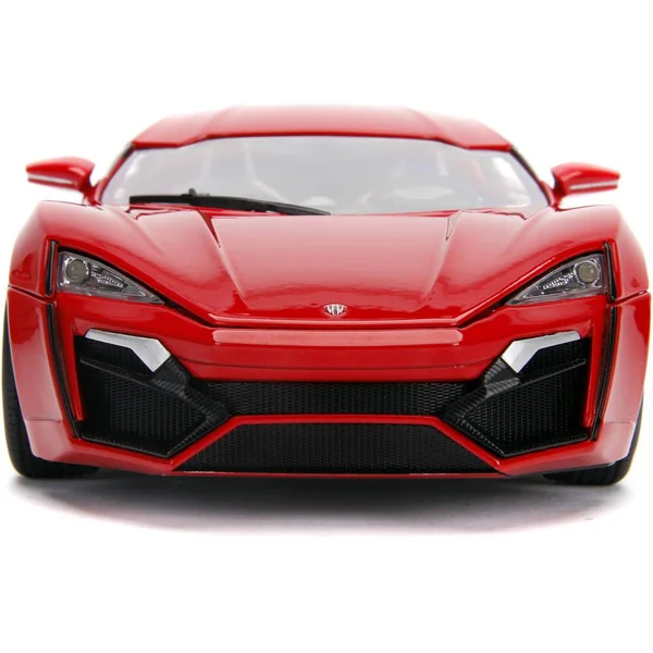 1/18 VOITURE - W MOTORS LYKAN HYPERSPORT W -DOM'S FIGURE RED FF 2012
