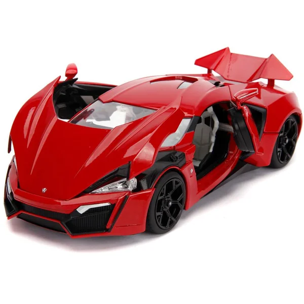 1/18 VOITURE - W MOTORS LYKAN HYPERSPORT W -DOM'S FIGURE RED FF 2012