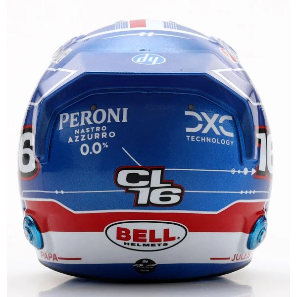 1/5 CASQUE F1 CHARLES LECLERC - SCUDERIA FERRARI HP - GP MIAMI 2025