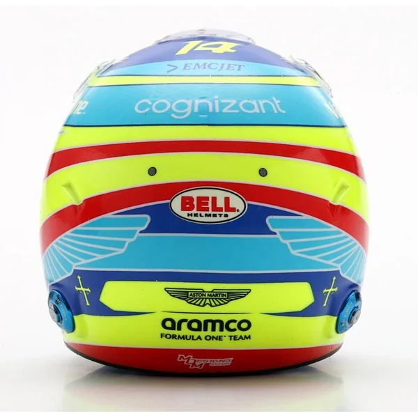 1/5 CASQUE F1 FERNANDO ALONSO - ASTON MARTIN ARAMCO FORMULE 1 TEAM 2025