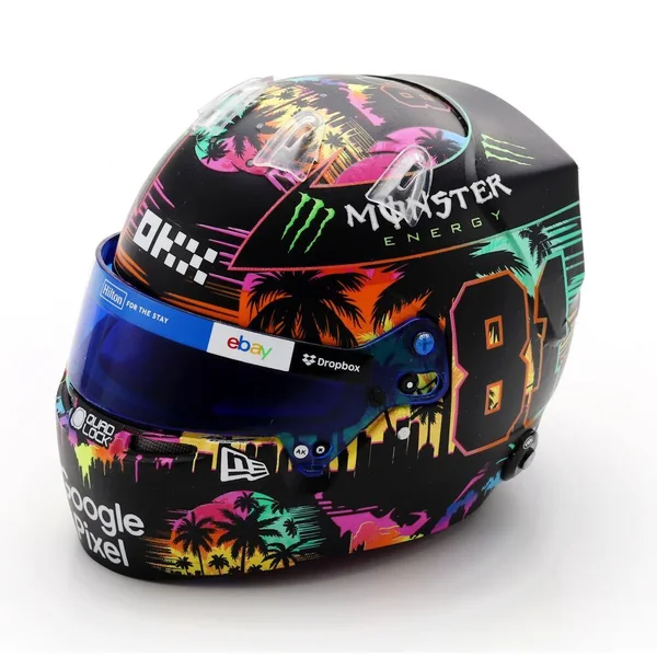 1/5 CASQUE OSCAR PIASTRI - MCLAREN FORMULE 1 TEAM - GP MIAMI 2024