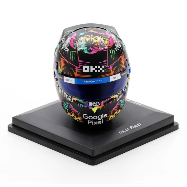 1/5 CASQUE OSCAR PIASTRI - MCLAREN FORMULE 1 TEAM - GP MIAMI 2024