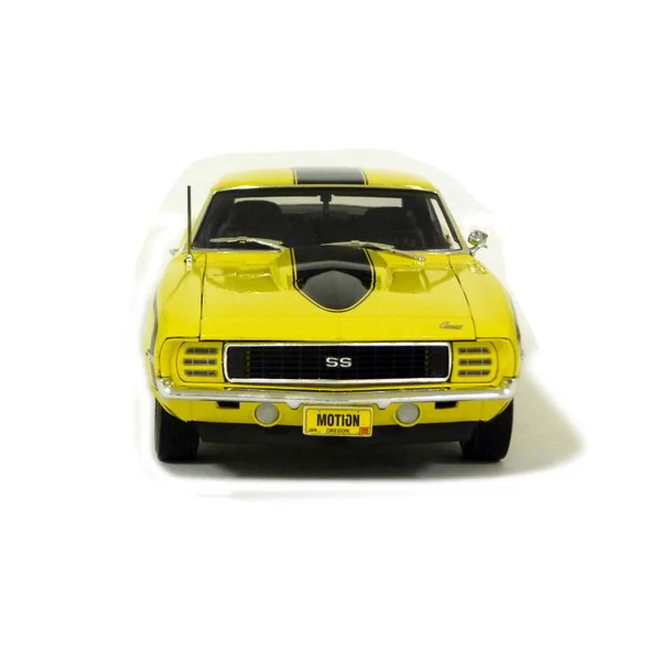 1 18 Scale 1969 Baldwin Motion Camaro Daytona Yellow w Black Stripes