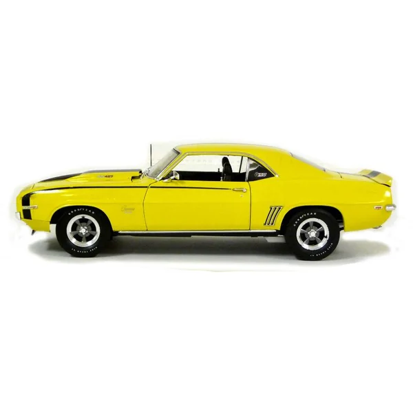 1 18 Scale 1969 Baldwin Motion Camaro Daytona Yellow w Black Stripes