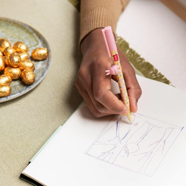 2 GEL PENS ANIMAL DECORATION - HOPPY EASTER - SECRET EASTER 2026 1 0,5 MM TO BE DEFINED