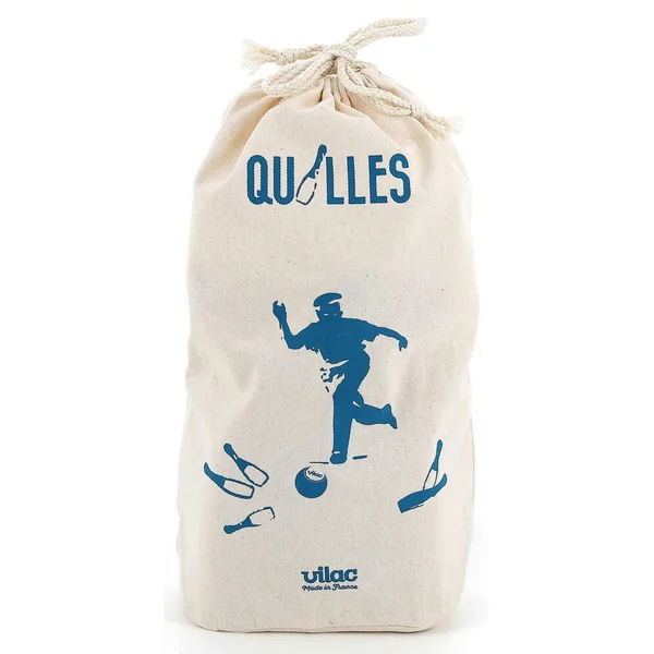 6 QUILLES BOWLING BICOLORES