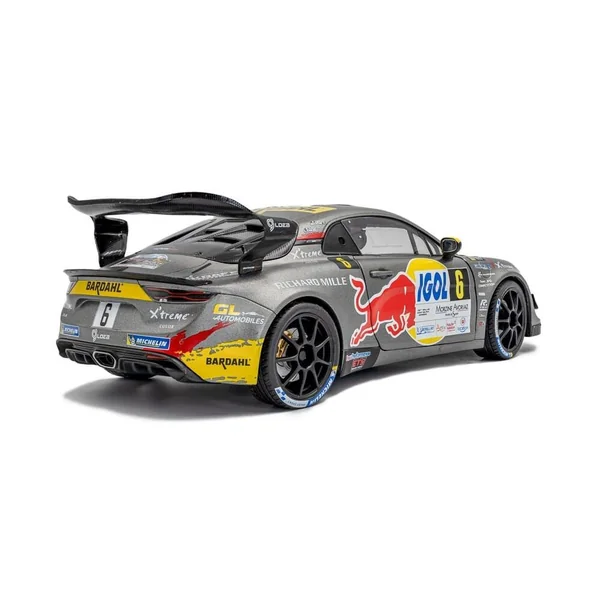 Alpine A110 RGT+ No.6 Loeb/Godey Rallye Mont Blanc 2024 1/18 SOLIDO - S1801630