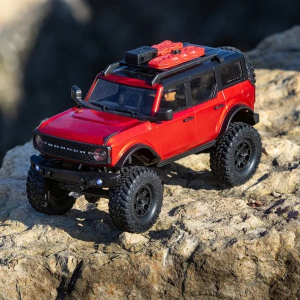 Axial SCX24 Ford Bronco 4WD 2021 Brushed 1/24 Rouge - AXI00006T1