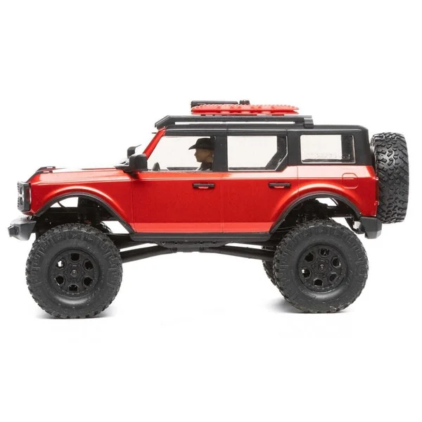 Axial SCX24 Ford Bronco 4WD 2021 Brushed 1/24 Rouge - AXI00006T1