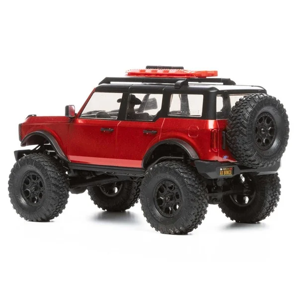 Axial SCX24 Ford Bronco 4WD 2021 Brushed 1/24 Rouge - AXI00006T1
