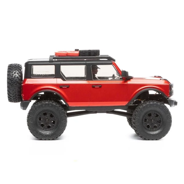 Axial SCX24 Ford Bronco 4WD 2021 Brushed 1/24 Rouge - AXI00006T1