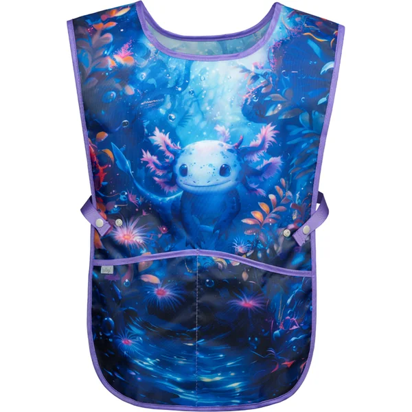 BAAGL ENSEMBLE 5 Ergo Axolotl : cartable, trousse, poche, tablier, portefeuille