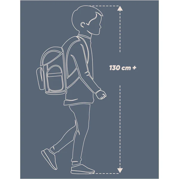 BAAGL ENSEMBLE 5 Skate Max Darkness: sac à dos, trousse, pochette, sac de sport, banane