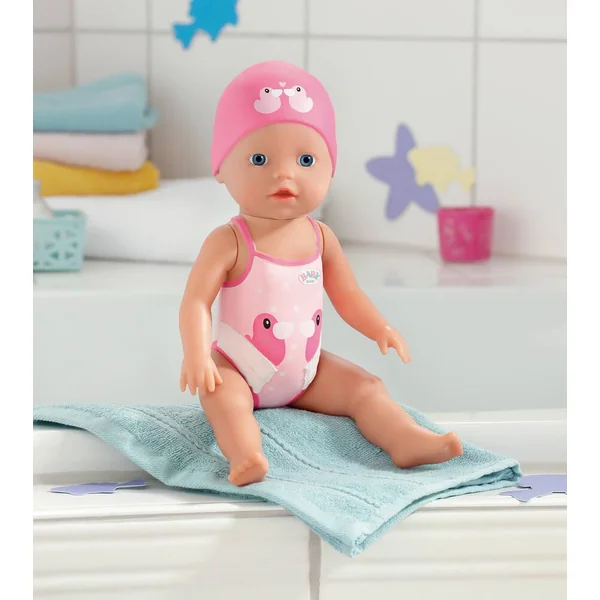 BABY BORN- POUPEE ZAPF MY FIRST SWIM GIRL 30 CM