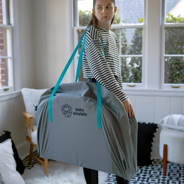 BABY EINSTEIN Lit de bébé avec parc de jeu et piano 3 en 1 Kick & Snooze™ 0m+