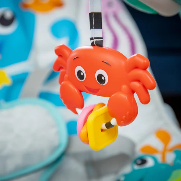 BABY EINSTEIN Transat musical vibrant Kick to It Opus jusqu'à 18 kg