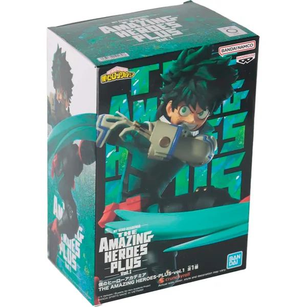 Bandai Banpresto My Hero Academia - Les Héros Étonnants-Plus-Vol.1 Figurine Izuku Midoriya