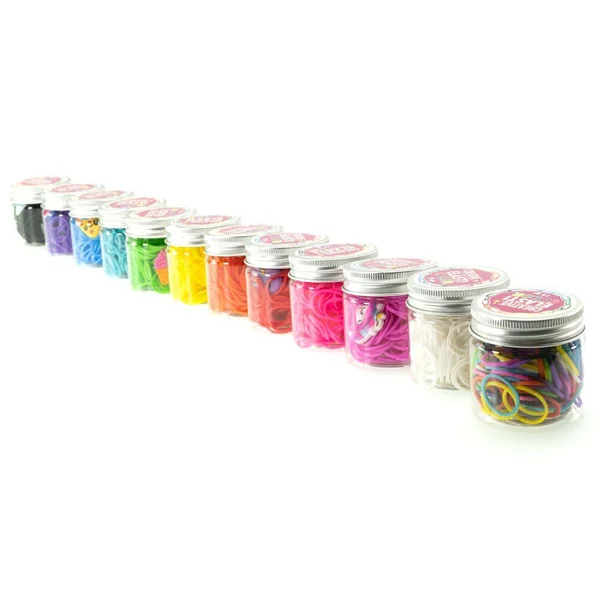 BANDES ELASTIQUES MULTICOLORES BRACELETS