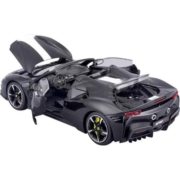 Bburago 1:18 Ferrari Signature Series SF90 Spider Assetto Fiorano Noir