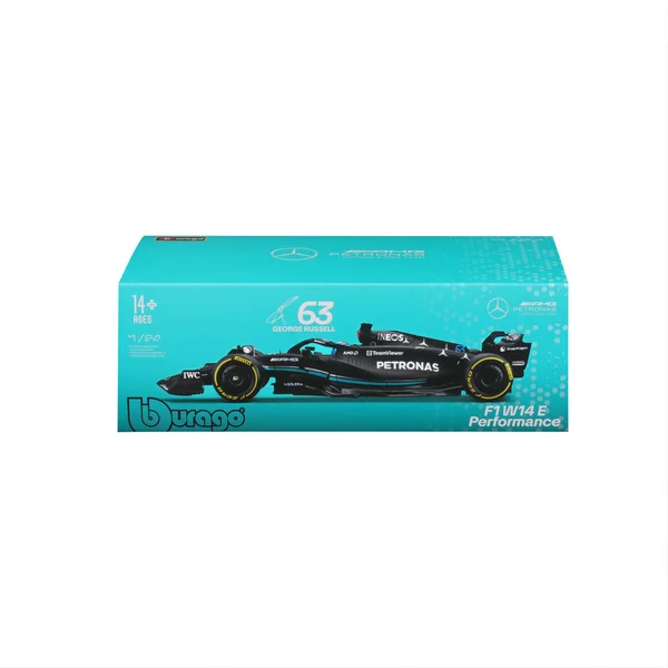 Bburago 1:24 Formule F1 Mercedes-AMG Petronas W14 E Performance(2023) n°63 George Russell