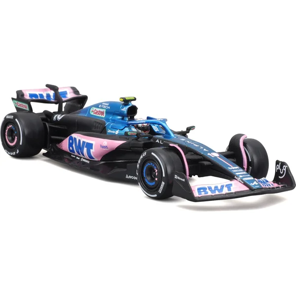 Bburago 1:43 RACE Formula F1 - BWT Alpine F1 Team A524 (2024) #10 (Pierre Gasly) - avec dr