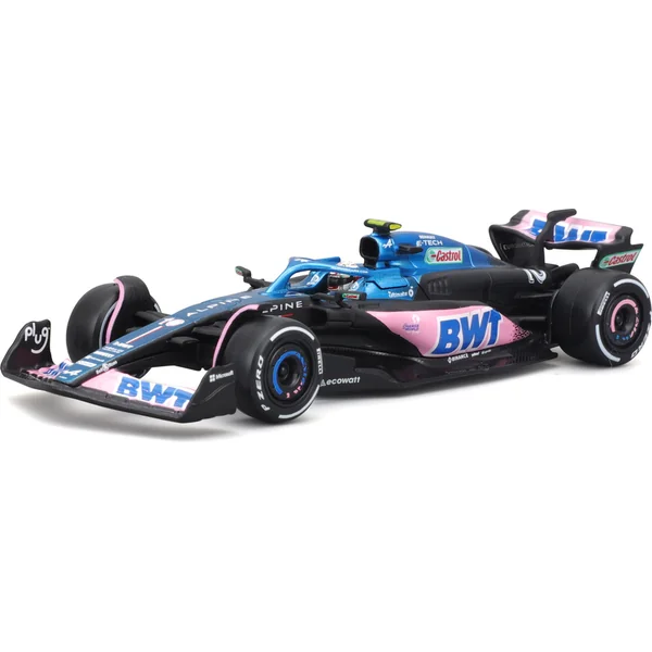 Bburago 1:43 RACE Formula F1 - BWT Alpine F1 Team A524 (2024) #10 (Pierre Gasly) - avec dr