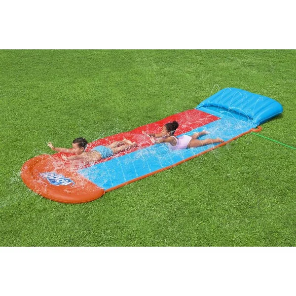Bestway 52478 H2OGO!® Tsunami Splash Ramp™ toboggan pour 2 personnes 488 x 143 cm