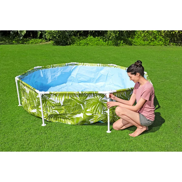 Bestway 56432 Piscine de jardin pour enfants 244 x 51 cm, vert