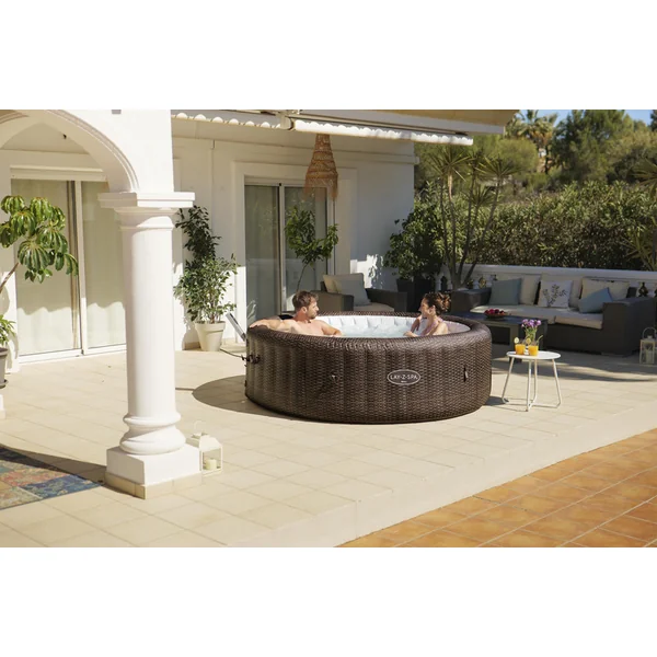 Bestway 6001P Spa LAY-Z-SPA® Bali AirJet™ pour 7 personnes (Économie d'énergie) 216 x 71 cm