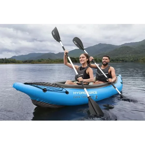 Bestway 65131 Kayak pour 2 personnes Hydro-Force™ Cove Champion X2 331 x 88 x 45 cm