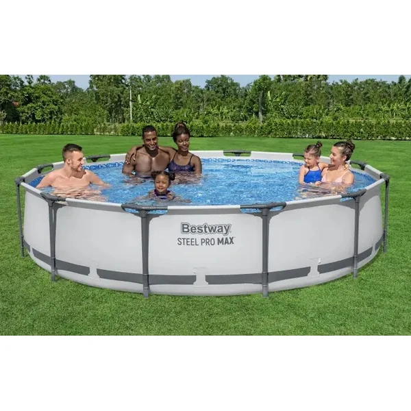 Bestway Piscine de jardin 56416 Steel Pro MAX 3.66m x 0,76m Ensemble de piscine