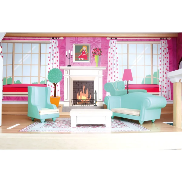 Bino Maison de poupée, trois étages