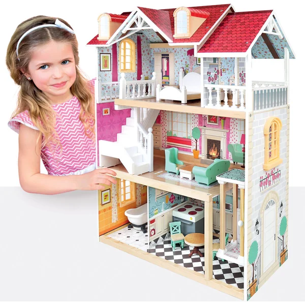 Bino Maison de poupée, trois étages