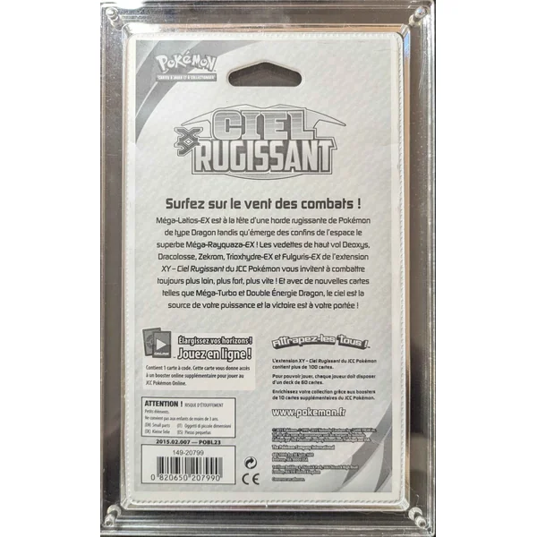 Blister Pokémon XY Ciel Rugissant – Illustration M-Rayquaza-EX