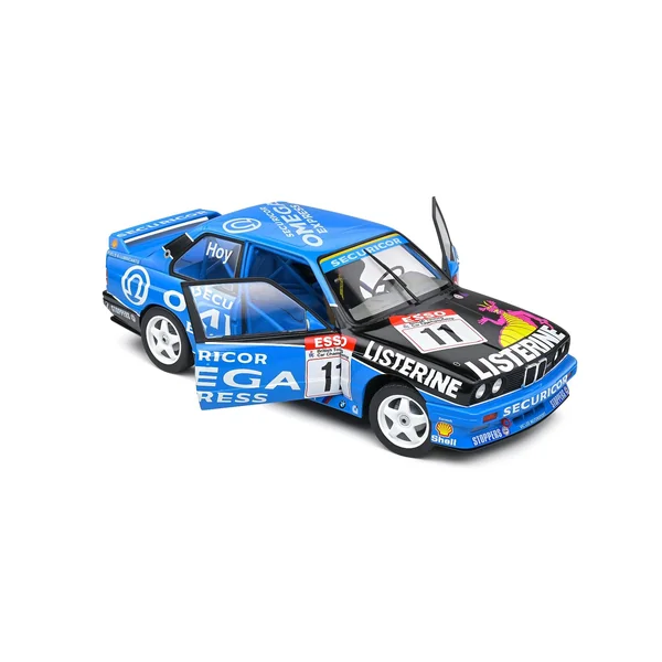 BMW E30 M3 Bleu #1 W.Hoy BTCC 1991 1/18 SOLIDO - S1801522