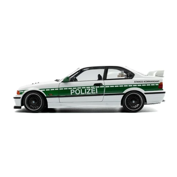 BMW E36 M3 Coupé Solido Works Drift Polizei 1991 1/18 SOLIDO - S1803915