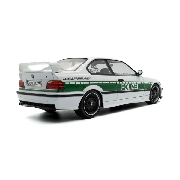 BMW E36 M3 Coupé Solido Works Drift Polizei 1991 1/18 SOLIDO - S1803915