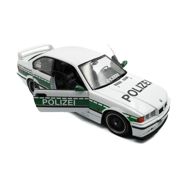 BMW E36 M3 Coupé Solido Works Drift Polizei 1991 1/18 SOLIDO - S1803915