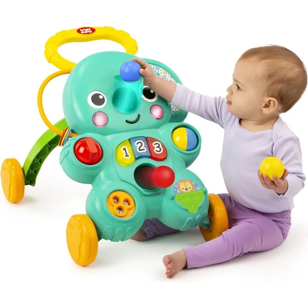 BRIGHT STARTS Trotteur avec activités 2 en 1 Stroll 'n Roll™ 6m+