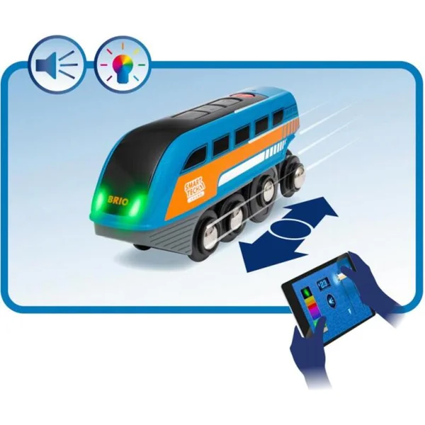 Brio SMART TECH SOUND Circuit de train de luxe avec tunnels
