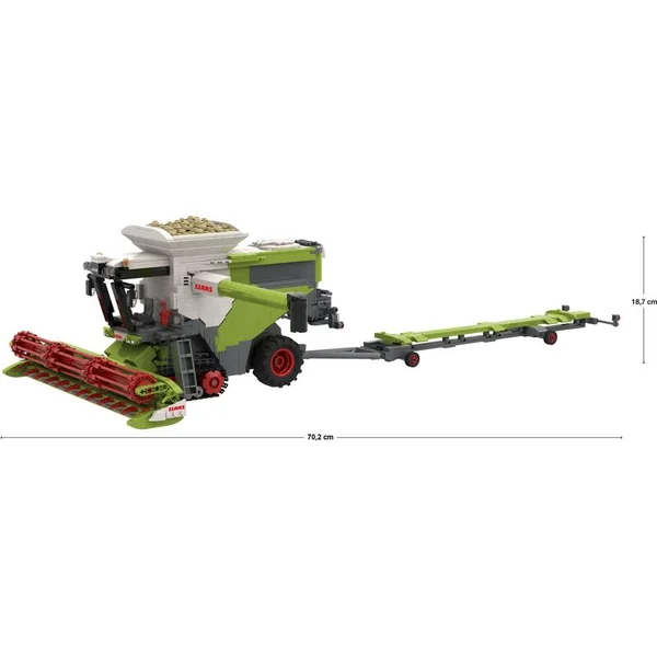BRIXIES Plus 222.734 CLAAS LEXION 8900 TERRA TRAC - moissonneuse-batteuse avec remorque, 1498 pcs