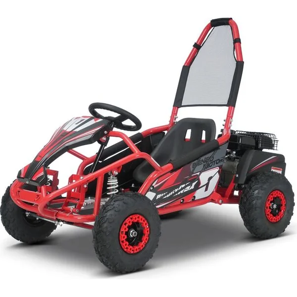 Buggy à essence pour enfants Beneo Motors BUGGY RSX rouge - 98cm3