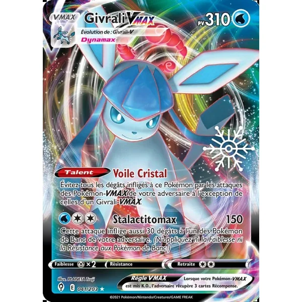 Carte Pokémon Givrali Vmax 041/203 – Promo Calendrier de l’avent 2023