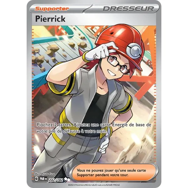 Carte Pokémon Pierrick 242/182 – EV Faille Paradoxe