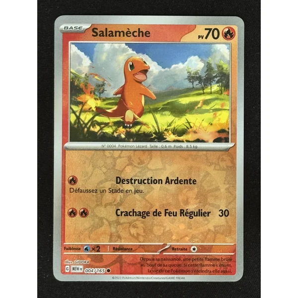 Carte Pokémon Salamèche 004/165 Cosmo Reverse Holo – Costco 151 Mini Tins Bundle