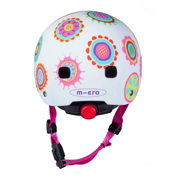 CASQUE DOODLE DOTS - BOUCLE MAGNETIQUE - LUMIERE LED INTEGREE - TAILLE M