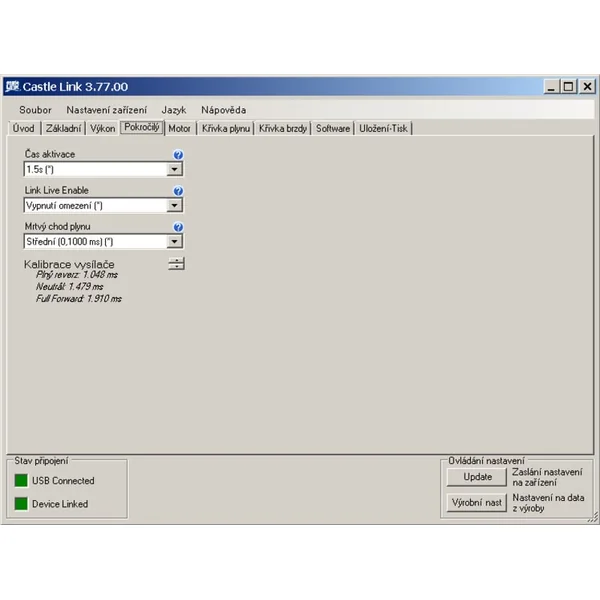 Castle motor 1410 3800tr/V avec capteur 5mm, rég. Sidewinder 4