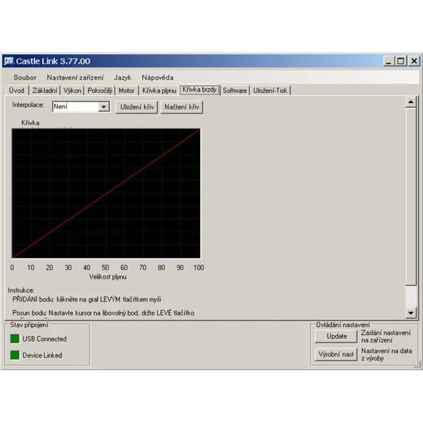 Castle motor 1410 3800tr/V avec capteur 5mm, rég. Sidewinder 4